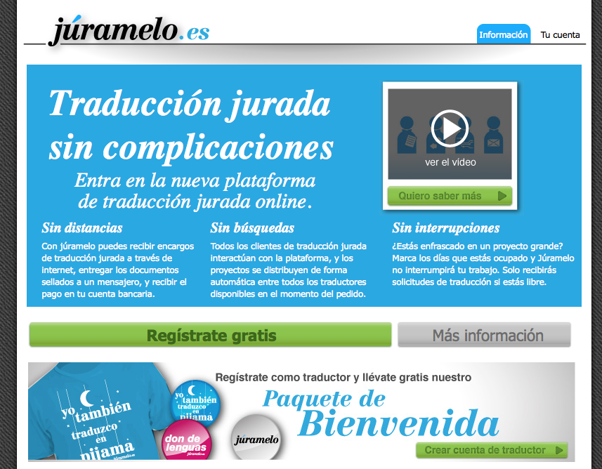 Traducción jurada: registro gratuito de traductores jurados ya abierto en Júramelo.es