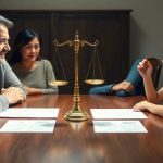 Ejemplo de reparto de herencia entre cónyuge e hijos
