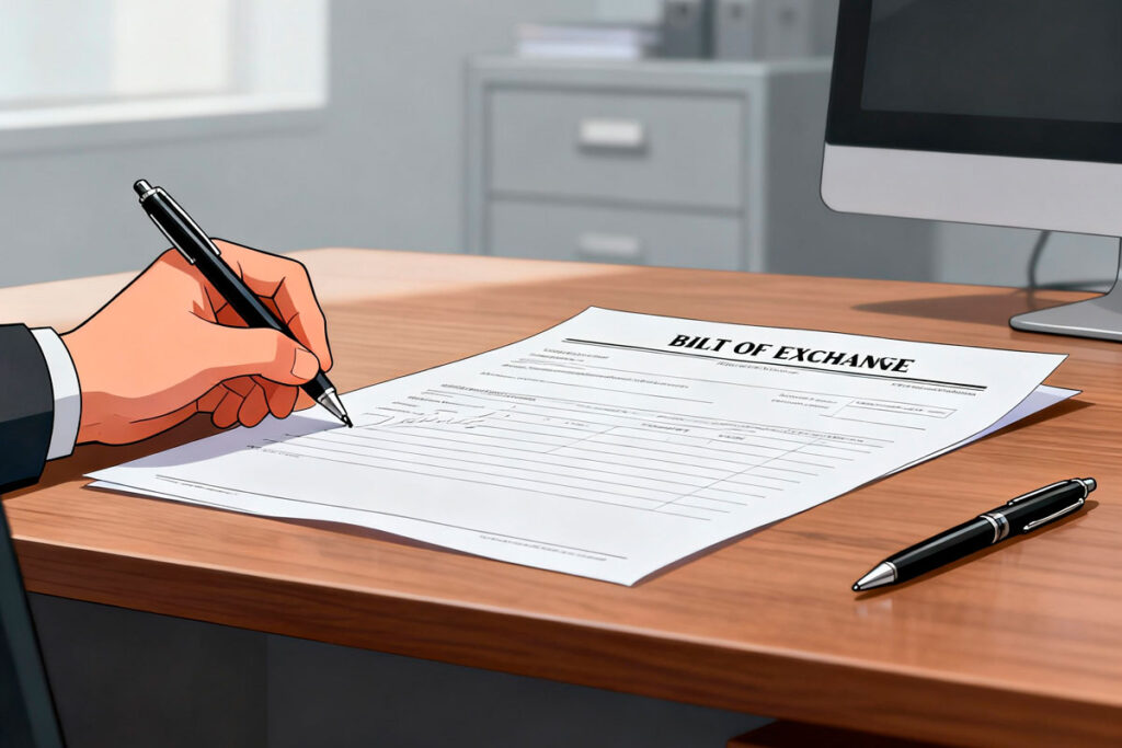 rellenar una letra de cambio